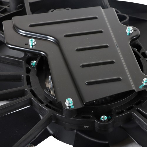 Black Radiator Cooling Fan Assembly For Honda Civic 1.5L 2016-2020 19030-5AA-A01 - Picture 3 of 18