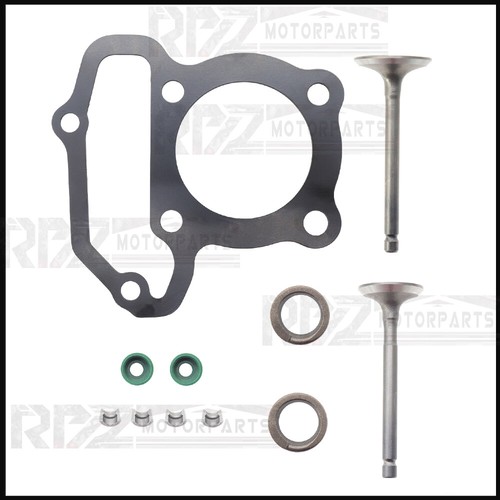 Cylinder Head Gasket Intake/Exhaust Valves Kit Fit for Yamaha Grizzly