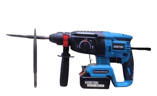 Kit 4 in 1 Avvitatore + Smerigliatrice + Avvitatore a Impulsi +Tassellatore 72V - Foto 5 di 8