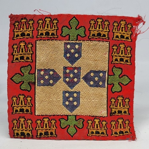Antique Fascist Youth MOCIDADE PORTUGUESA Emblem Embroidered Patch Medium - 第 1/6 張圖片