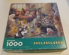 Springbok DOGS, DOGS, DOGS Jigsaw Puzzle 1000 Pieces 