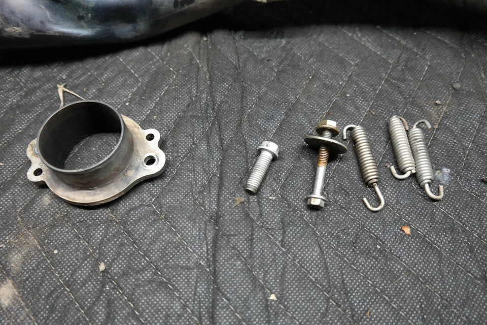 FMF Titanium Exhaust FULL system KTM Husqvarna 250 350 450 sxf fe350 head pipe - Image 2 of 4