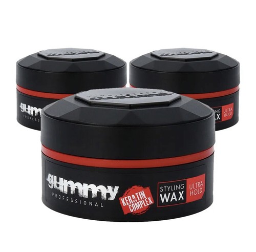 3x Fonex Gummy Ultra Hold Water Based Styling Wax 150ml - FREE POSTAGE - Picture 3 of 3
