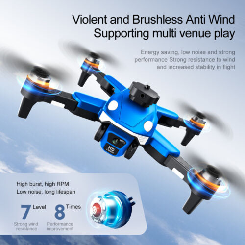 Camera Drone Optical Flow Obstacle Avoidance Dual Camera Aerial Quadcopter Toy - Picture 9 of 25