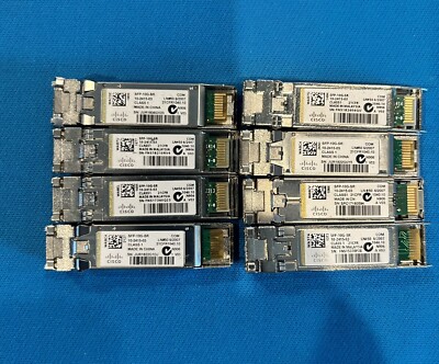 Cisco純正 SFP-10G-SR（10-2415-03）8個セット Cisco SFP-10G-SR 10-2415-03 10 Gigabit Transceiver LOT OF 8