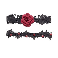 Floral Design Garter Belts Rose Lace Garter Women Leg Garter Clothing