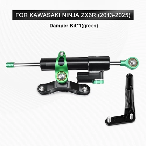 ZX-6R NEW Damper Bracket For Kawasaki Ninja ZX-6R 2013-2025 Steering Damper Kit - Picture 3 of 15