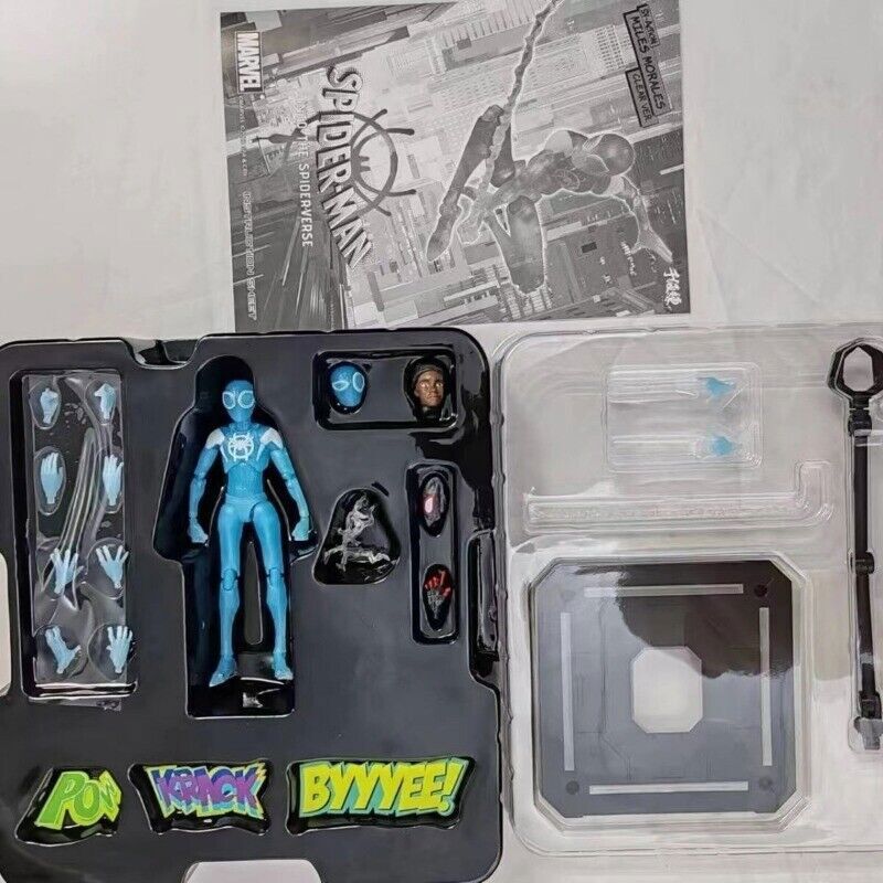 Marvel Spider-Man: Into the Spider-Verse Invisible Morales Action Model Toy 