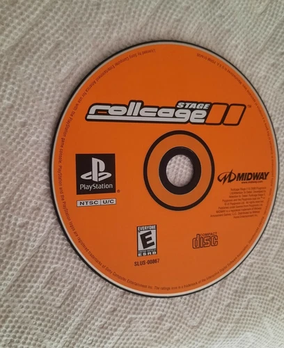Rollcage Stage II PS1 Playstation Disc Only Tested Working