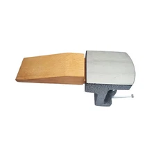 Jewelers Bench Pin Steel Block Anvil Mounting Holder - Jewelry Making Tool