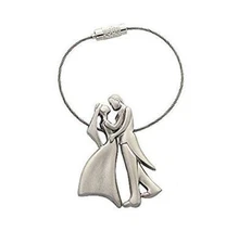 Couple Keychain Bride and Groom Key Chain Souvenir Lovers Key Ring valentine 5pc