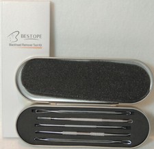 BESTOPE Blackhead Remover Extractor Tool Pimple Popper Acne Comedone Extraction