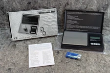 Gram Scale, Mini Scale Digital Pocket Scale,500g x 0.01g,Digital Grams Scale