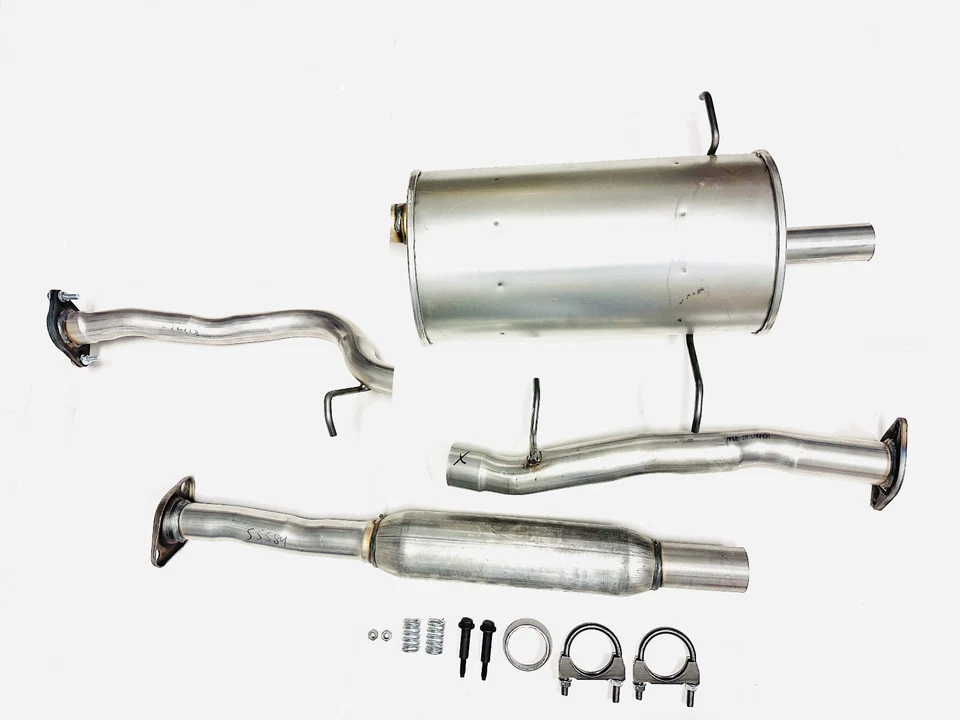 Se adapta a: Subaru Forester 2006 a 2008 2,5 L resonador con silenciador Foto 2 de 4