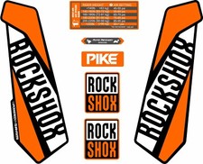 ROCKSHOX PIKE 2016 FORK DECALS