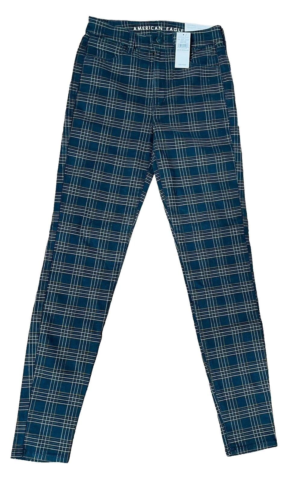 Cuadros American Eagle Outfitters Mujer Pantalones para De mujer