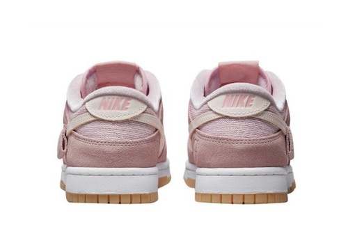 Nike Dunk Low SE Classic Teddy Bear Light Soft Pink Women’s Size 9 DZ5318-640 - Picture 5 of 14
