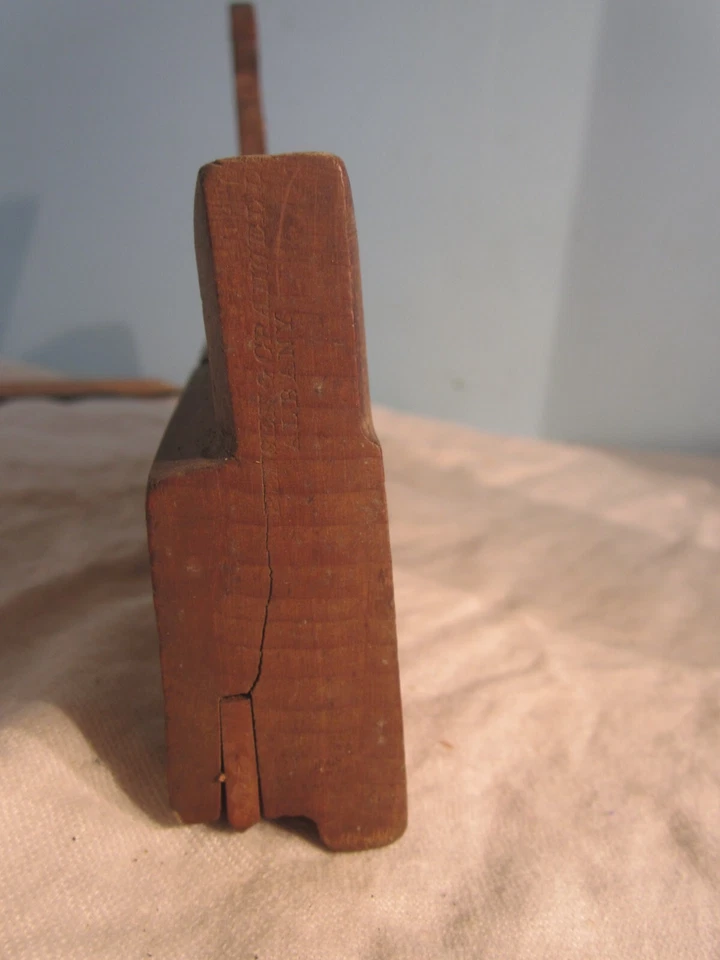 CORTADOR DE BOSQUE VINTAGE 3/8" MOLDAGEM PLANO DE MADEIRA FERRAMENTA DE CARPINTARIA BENENS CRANNELL - Imagem 4 de 4
