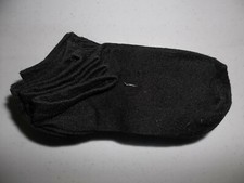 12 Pair of Black Baby Socks