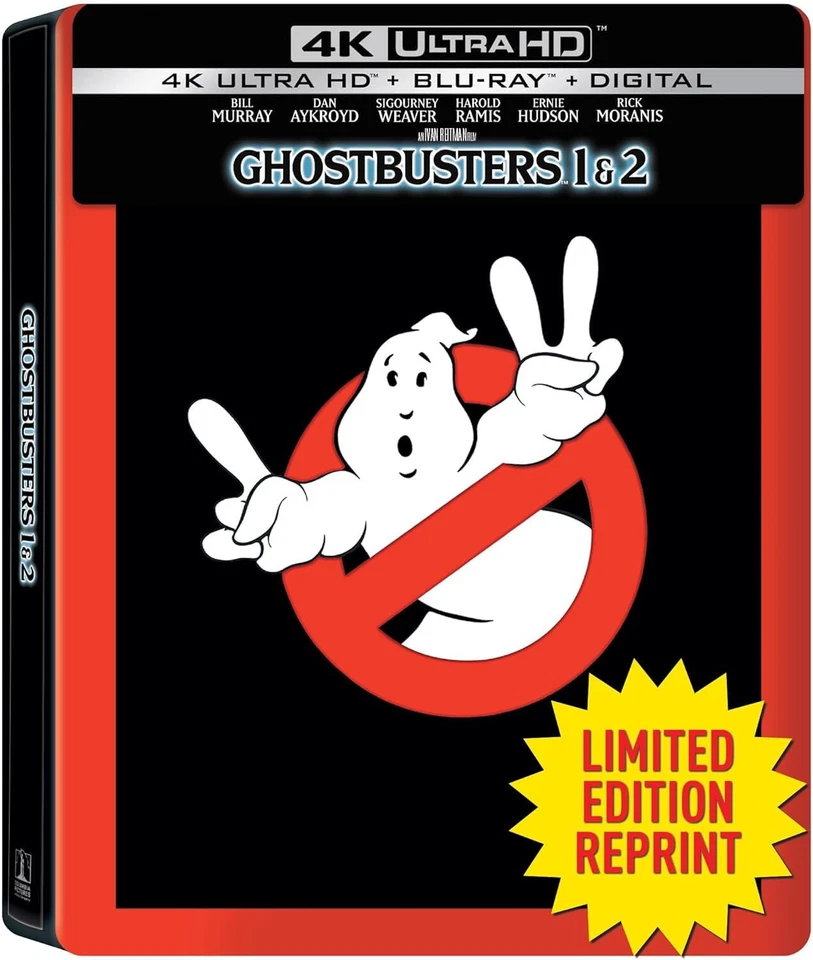 Ghostbusters I & II (4K UHD + Blu-ray Steelbook) NEU & OVP