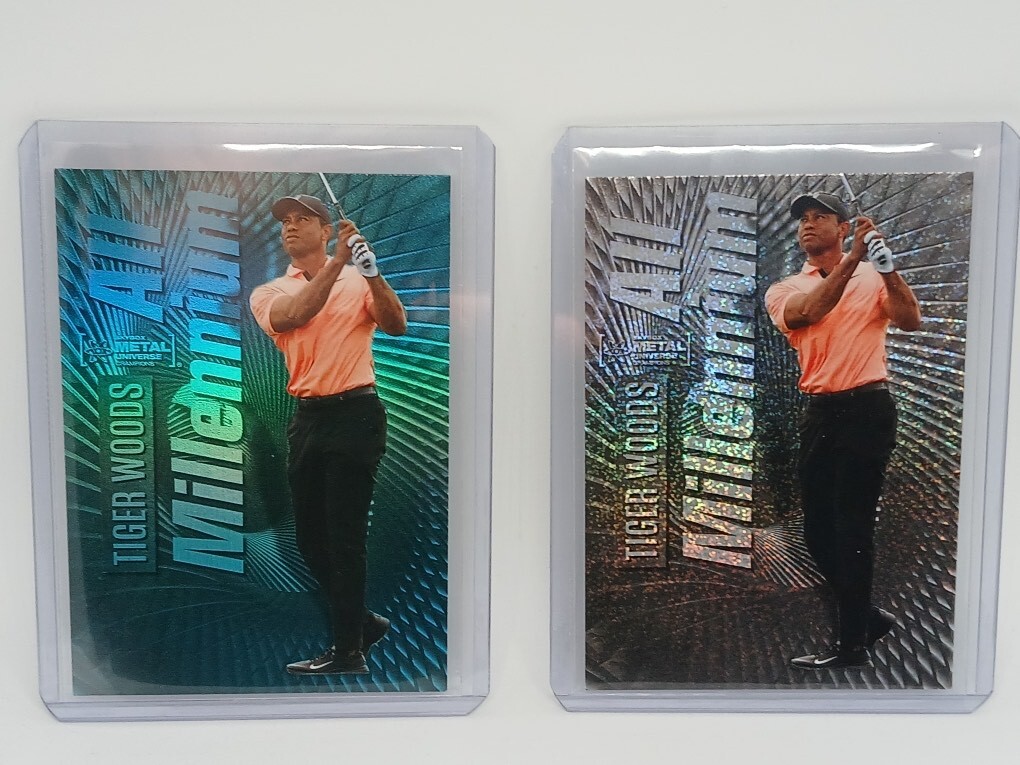 2023 SkyBox Metal Universe TIGER WOODS ALL-Millennium Silver