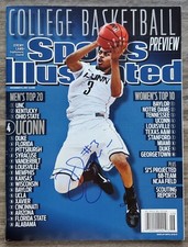 Jeremy Lamb Signed Sports Illustrated Magazine 11/14/11 UCONN NCAA NBA RAD
