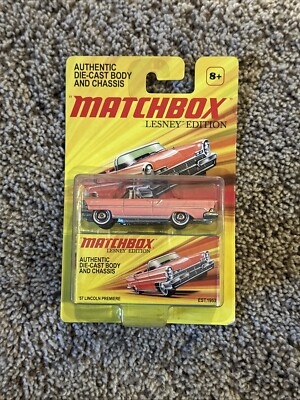 New Matchbox -  Lesney Edition - '57 Lincoln Premiere Diecast Body And Chassis