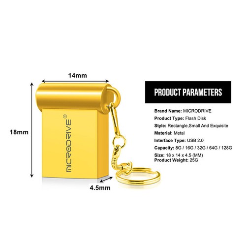 Mini memory stick USB 3.0 64GB Real capacity USB flash u disk flash memory stiDB - Photo 3/15