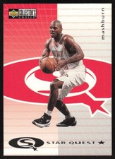 1997-98 Collector's Choice StarQuest Jamal Mashburn #SQ2 Miami Heat