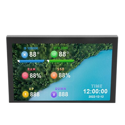 5inch Computer Temp Screen Small Portable USB Interface Intelligent Data Screen