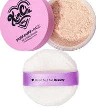Kimchi Chic Beauty Puff Puff Pass Set & Translucent Bake Powder