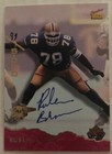 Ruben Brown Pittsburgh Football Signature Rookies Tetrad Autogrammkarte 1995 NFL