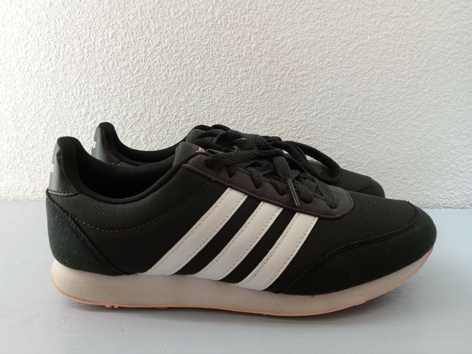 Adidas V Racer 2.0 Black Running Shoes 