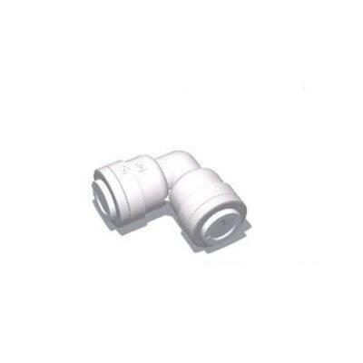 1/4'' Tube x 1/4'' Tube RO Push Connect Union Elbow (WHITE) Mur-Lok