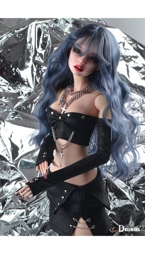 Dollmore BJD 26" doll clothes Model F - Amity Mini Top (Black) - Picture 5 of 7