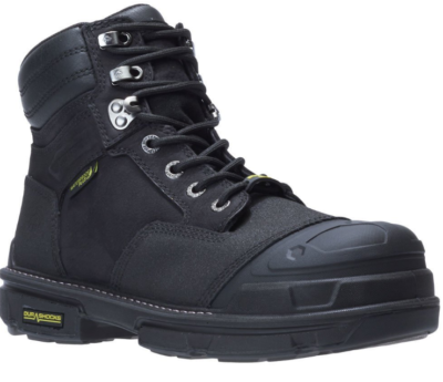 Wolverine Men\'s Black and Green Hiking Boots Size 11M Wolverine Fulton Hiking Boot - Men main image 4