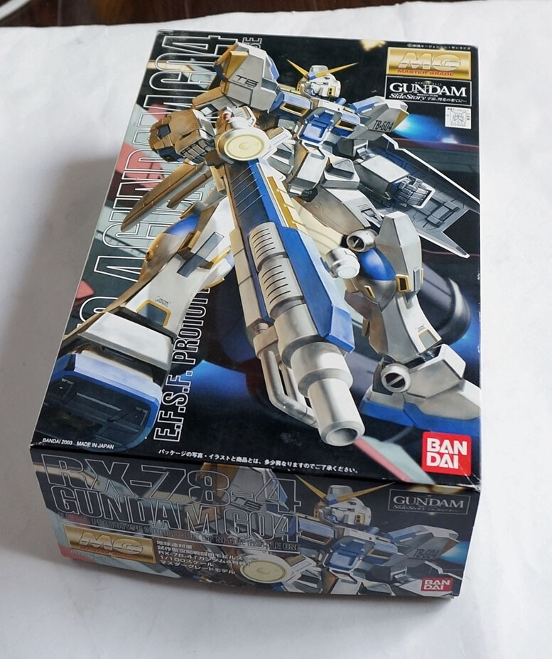 BANDAI - MGガンダムプラモデル BANDAI MG 1/100 RX-78-4 Gundam G04 scale model kit | eBay