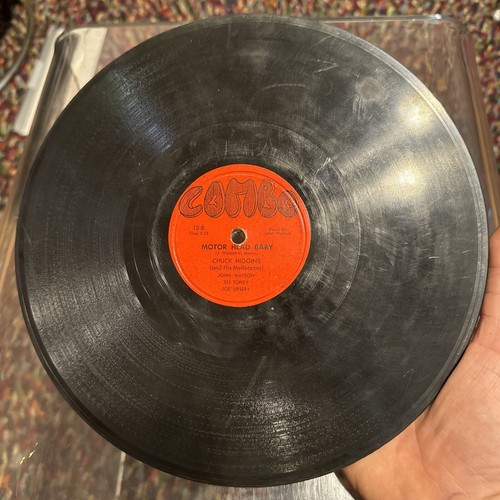 Chuck Higgins Pachuko Hop / Motor Head Baby 78 RPM 10" record Blues - Picture 5 of 6