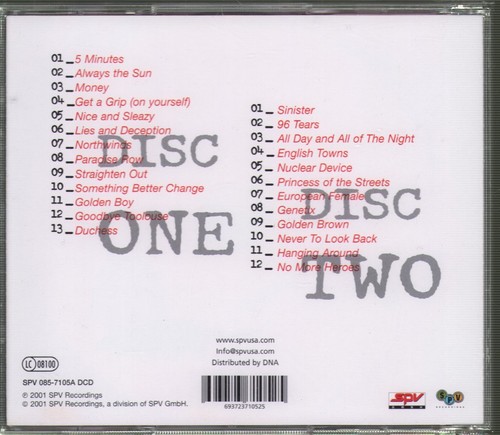Stranglers 5 Live 01 Doppel-CD Deutschland SPV Aufnahmen 2001 2 CD Promo-Set - Bild 4 von 4