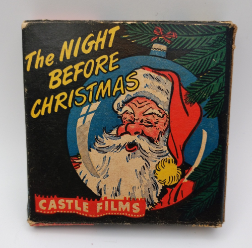 8mm Film 1948 The Night Before Christmas Headline Edition #807 Castle Films - Picture 1 of 3