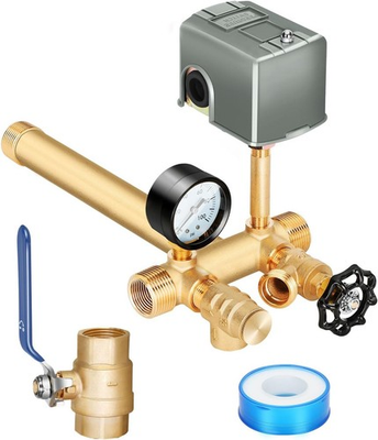 #ad Upgraded 1quot;x 11quot;Well Pressure Tank Tee Kit for Water Well Pressure Tank $41.99