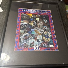 Fergie Jenkins MLB 原始亲笔签名照片| eBay