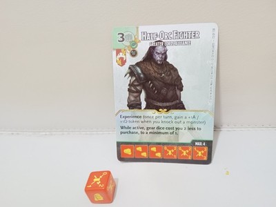 Dice Masters - Battle For Faerun - Half-Orc Fighter - Greater Lords Alliance