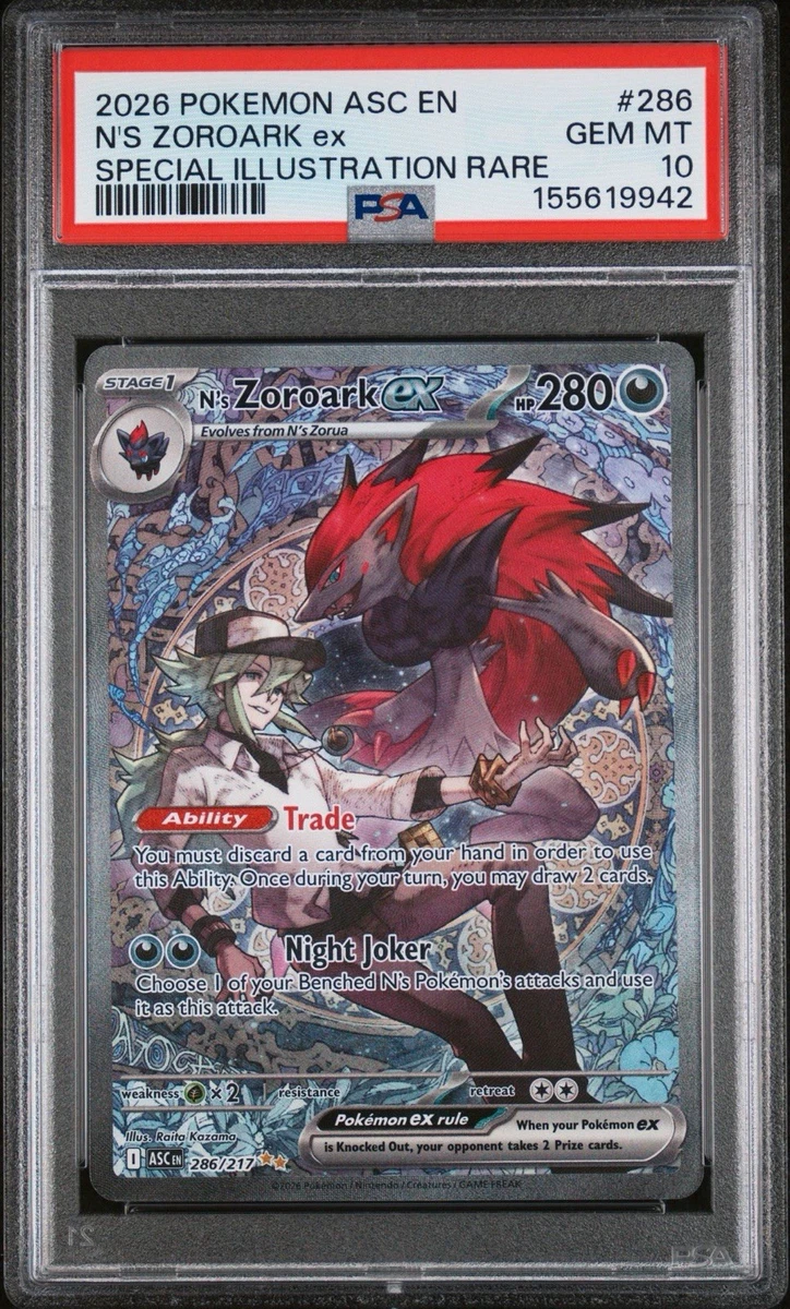 N's Zoroark Ex Pokémon TCG Cards for sale | eBay