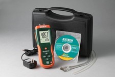 Extech HD750 Differential Pressure Portable Manometer Kit 5PSI