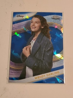 2025 Topps Chrome Disney Sapphire Wendy Darling (Live) #156 Peter Pan