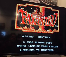Faxanadu (Nintendo Entertainment System, 1989) NES