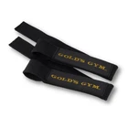 GOLD'S GYM wrist strap G3500 Grip strength assistance Black Cotton 51Lx4Wcm NEW