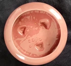 Vintage Haeger Pink Dusty Rose Round Planter 8444 MCM Low Profile Garden U S A