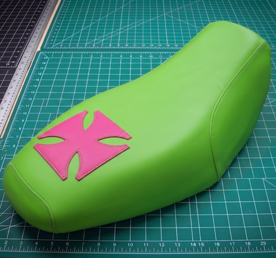 #ad #ad Kawasaki Brute Force 650 4x4 For 2005 To 2013 Pink Green Vinyl Seat Cover $59.99